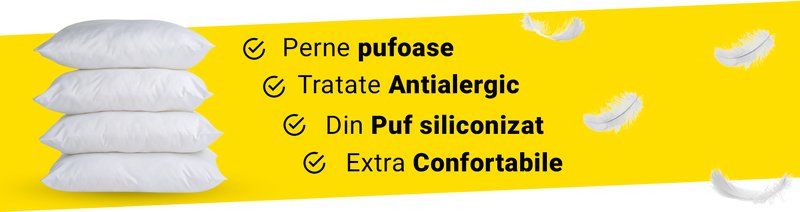 Set Perne Hypo- Alergice 3+1 GRATIS 50x70cm PP0004